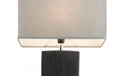 Fischer-Honsel Tischleuchte, 1-flammig, Keramik schwarz antik -Innenleuchten Verkaufsladen 11687331 3 202112272232