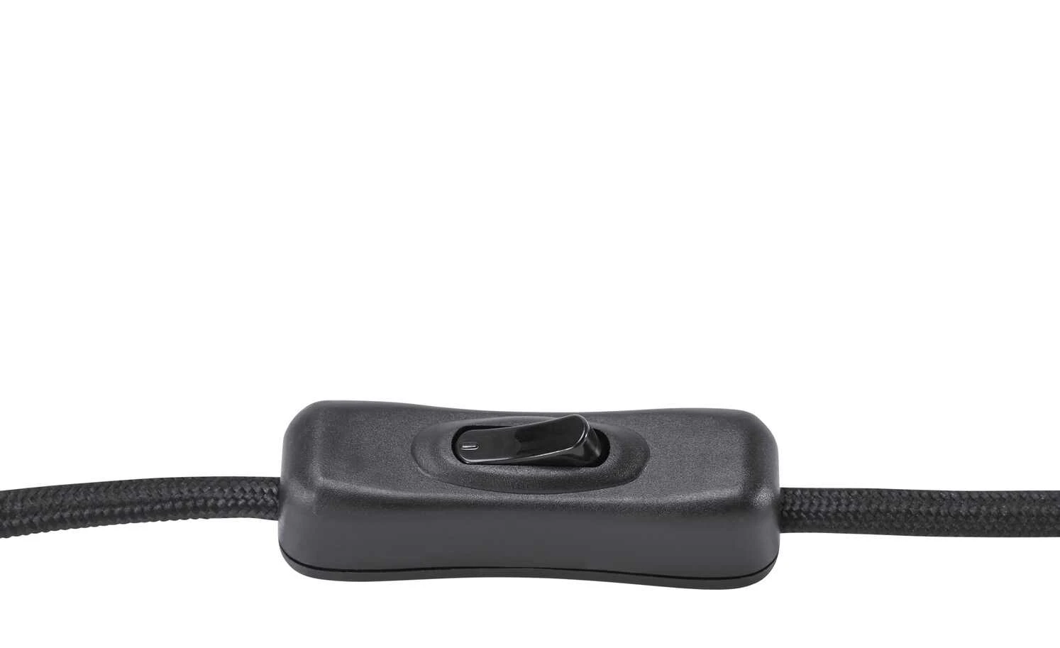 Fischer-Honsel Tischleuchte, 1-flammig, Schirm Leinen weiß, sandschwarz 3 Fischer-Honsel Tischleuchte, 1-flammig, Schirm Leinen weiß, sandschwarz – Bild 3