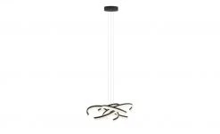 Fischer-Honsel LED-Pendelleuchte, Leuchtelemente verdreht sandschwarz -Innenleuchten Verkaufsladen 11687347 5 202201251234