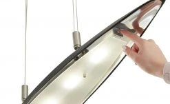 Fischer-Honsel LED-Pendelleuchte, schwarz matt/ antik mit Dimmer -Innenleuchten Verkaufsladen 11687351 9 202205042233