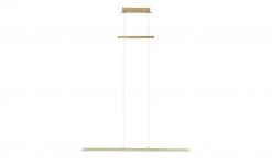 Fischer-Honsel LED-Pendelleuchte, messing matt mit Dimmer -Innenleuchten Verkaufsladen 11687375 11 202202071235