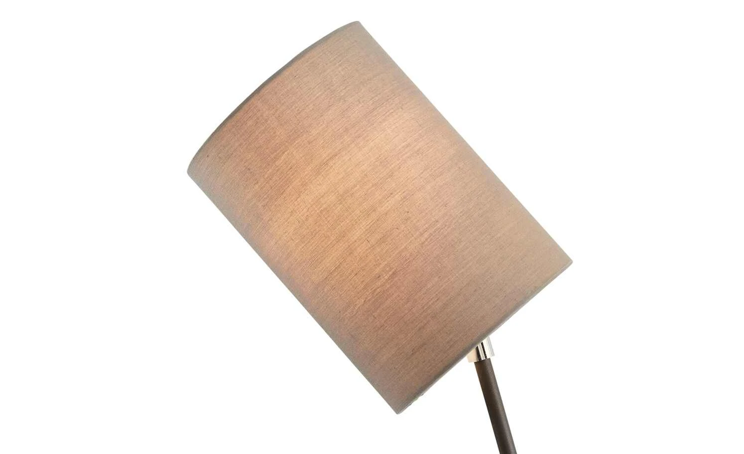 KHG Stehleuchte, 5-flammig, schwarz mit Stoffschirmen 8 KHG Stehleuchte, 5-flammig, schwarz mit Stoffschirmen – Bild 8