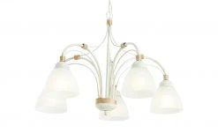 Pendelleuchte, 5-flammig, elfenbein/goldfarben 13 Pendelleuchte, 5-flammig, elfenbein/goldfarben -Innenleuchten Verkaufsladen 11687493 7 202206231234