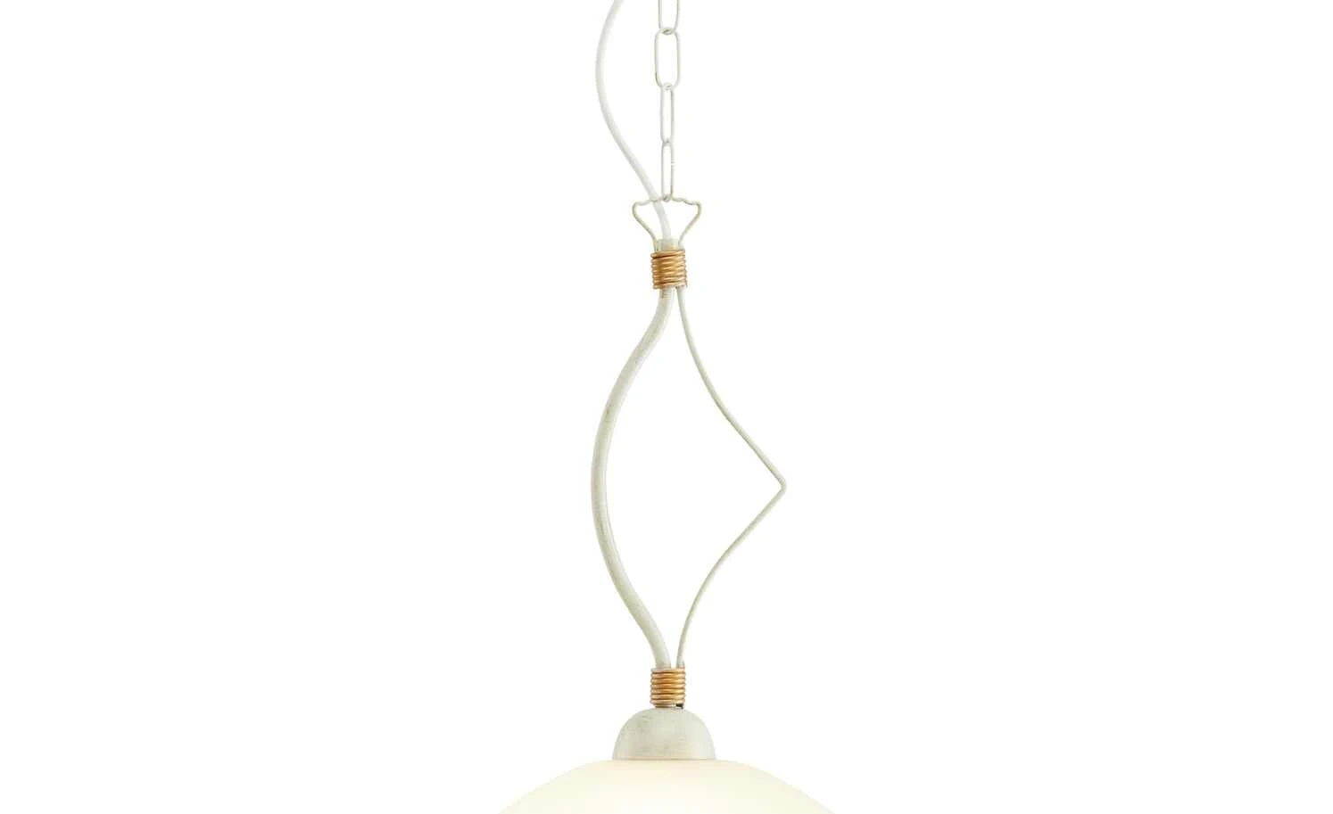 Pendelleuchte, 1-flammig, elfenbein/goldfarben 5 Pendelleuchte, 1-flammig, elfenbein/goldfarben – Bild 5