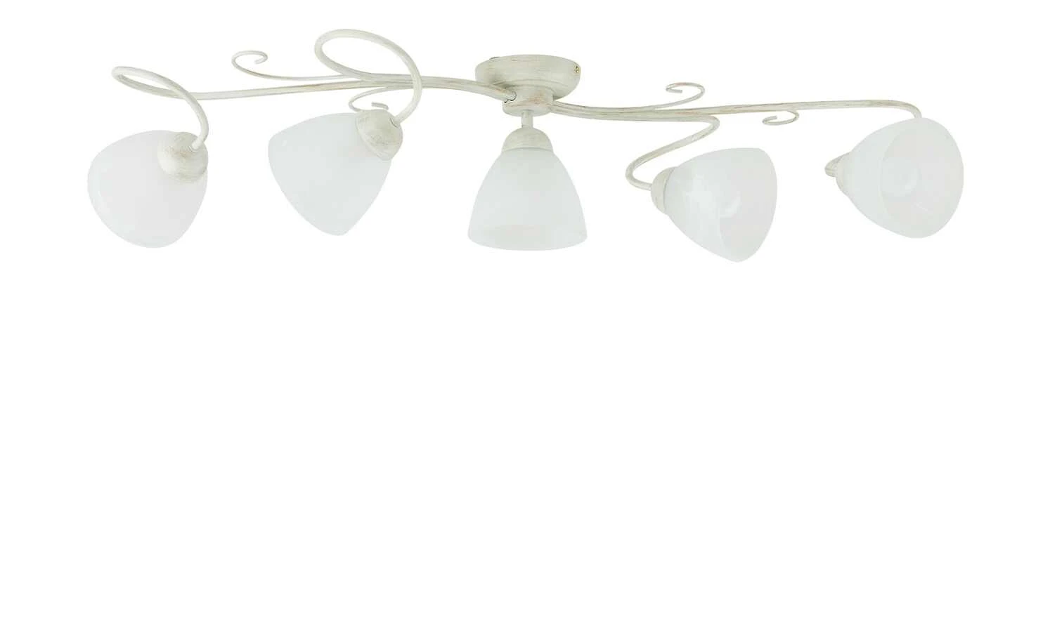 Deckenleuchte,, 5-flammig, elfenbein/goldfarben 2 Deckenleuchte,, 5-flammig, elfenbein/goldfarben – Bild 2