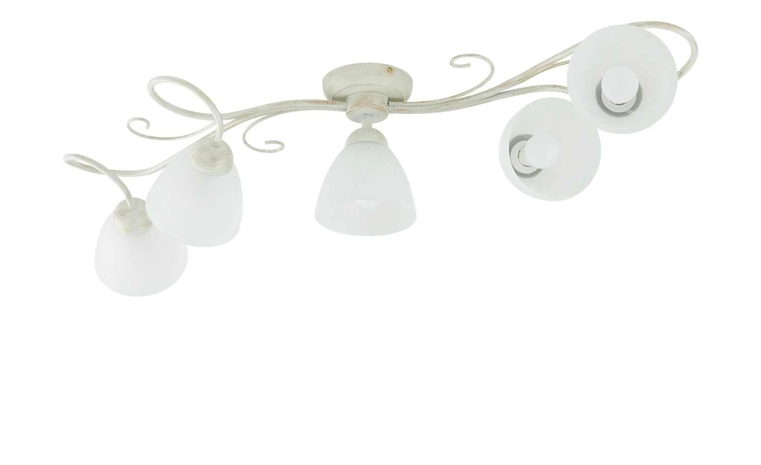 Deckenleuchte,, 5-flammig, elfenbein/goldfarben 4 Deckenleuchte,, 5-flammig, elfenbein/goldfarben – Bild 4