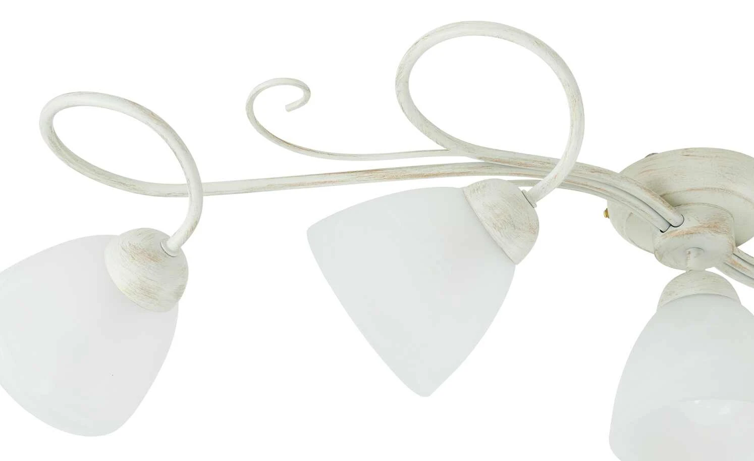 Deckenleuchte,, 5-flammig, elfenbein/goldfarben 5 Deckenleuchte,, 5-flammig, elfenbein/goldfarben – Bild 5