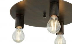 Deckenleuchte, 3-flammig, rostfarben 8 Deckenleuchte, 3-flammig, rostfarben -Innenleuchten Verkaufsladen 11687499 4 202206231234