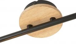 Paul Neuhaus Deckenstrahler, 2-flammig, Rubber Wood/Drahtgestell -Innenleuchten Verkaufsladen 11687511 3 202202071235