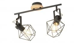 Paul Neuhaus Deckenstrahler, 2-flammig, Rubber Wood/Drahtgestell -Innenleuchten Verkaufsladen 11687511 5 202202071235