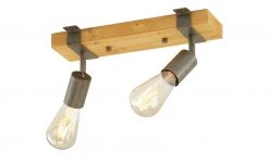 Paul Neuhaus Deckenstrahler, 2-flammig, Kiefernholz/Metall -Innenleuchten Verkaufsladen 11687513 1 202202071235