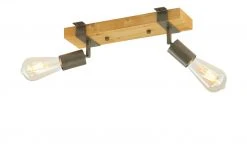 Paul Neuhaus Deckenstrahler, 2-flammig, Kiefernholz/Metall -Innenleuchten Verkaufsladen 11687513 3 202202071235