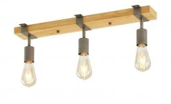 Paul Neuhaus Deckenstrahler, 3-flammig, Kiefernholz/Metall -Innenleuchten Verkaufsladen 11687515 1 202202071235