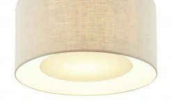 Pendelleuchte, 1-flammig, Leinen natur | Creme -Innenleuchten Verkaufsladen 11687527 4 202202021242