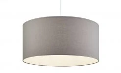 Pendelleuchte, 1-flammig, Stoff grau 9 Pendelleuchte, 1-flammig, Stoff grau -Innenleuchten Verkaufsladen 11687580 5 202202021242