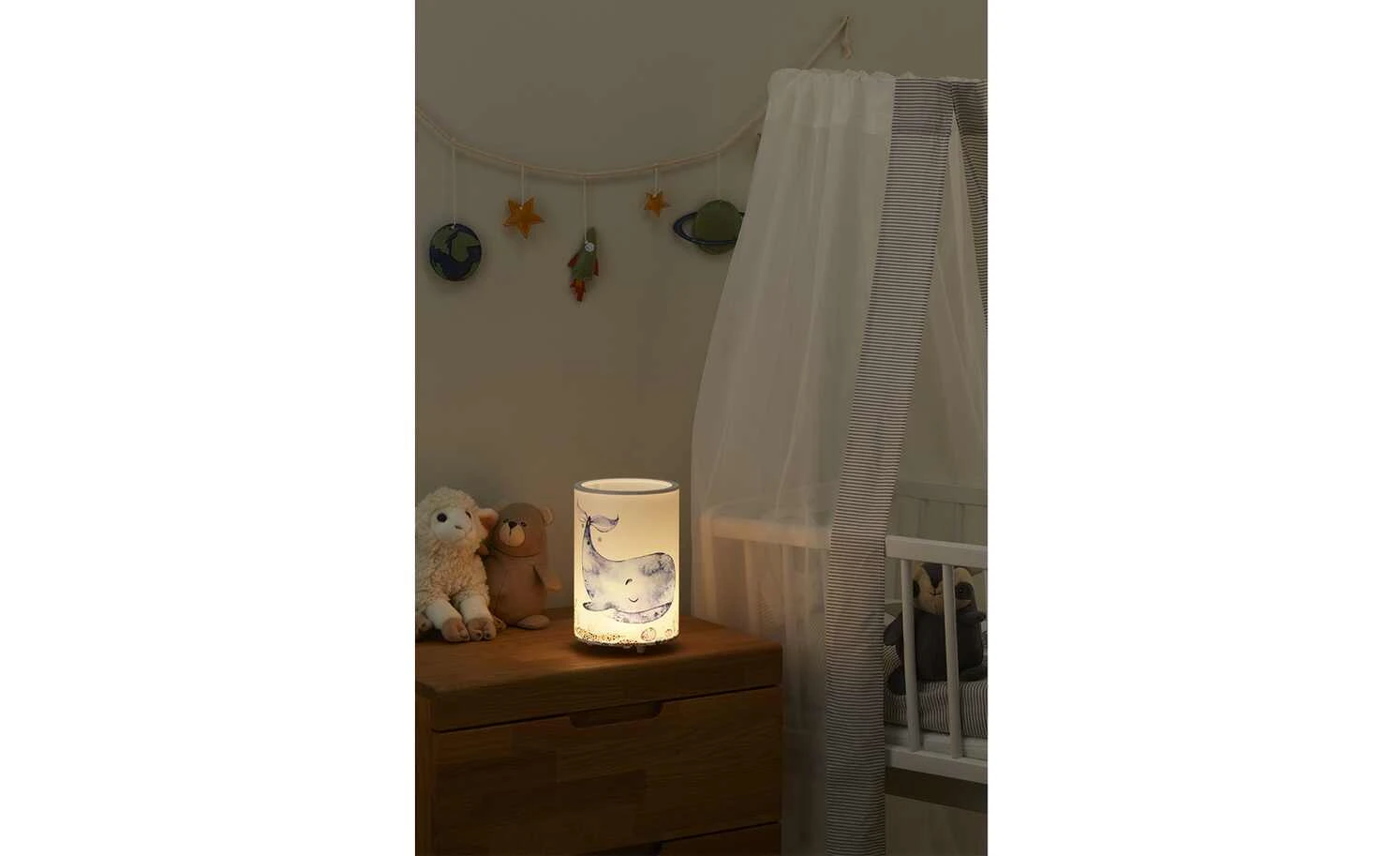 Tischleuchte, 1-flammig, `Meerestiere´ 1 Tischleuchte, 1-flammig, `Meerestiere´