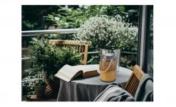 Solar-Laterne Wiener Geflecht