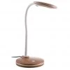 LED-Schreibtischleuchte, 1-flammig,holzfarben