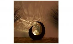 Solarleuchte, in Mondoptik