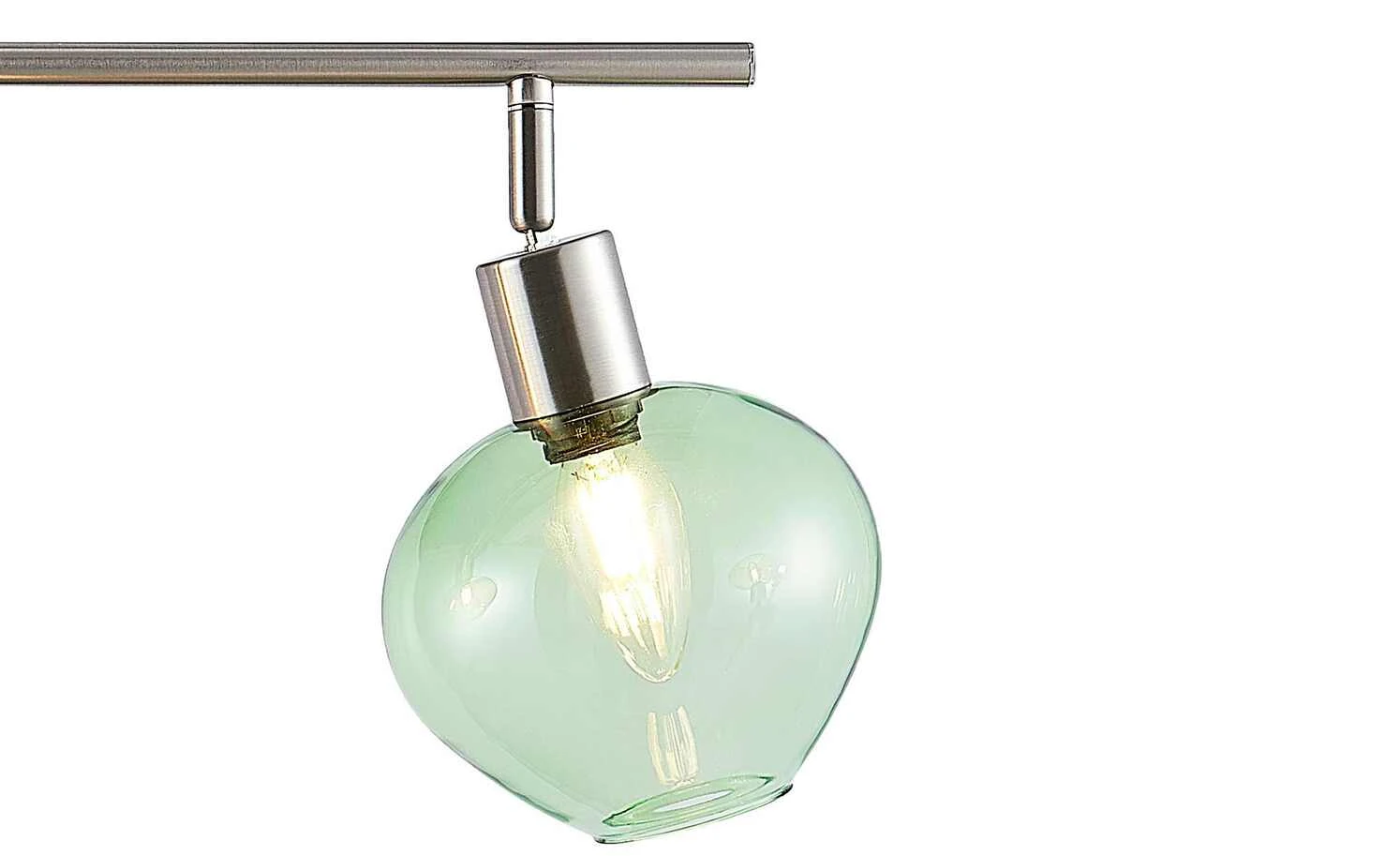 Deckenstrahler, 4-flammig, versch.Gläser 3 Deckenstrahler, 4-flammig, versch.Gläser – Bild 3