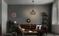 Pendelleuchte, 1-flammig, Metall/ braun -Innenleuchten Verkaufsladen 11687920 3 202204122233