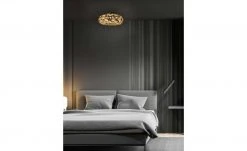 Deckenleuchte, 3-flammig, goldfarben/schwarz -Innenleuchten Verkaufsladen 11687931 5 202204122233