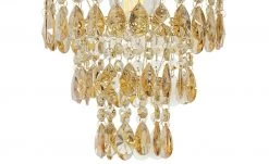 Kronleuchter, 1-flammig, goldfarbener Behang 7 Kronleuchter, 1-flammig, goldfarbener Behang -Innenleuchten Verkaufsladen 11687933 4 202204122233