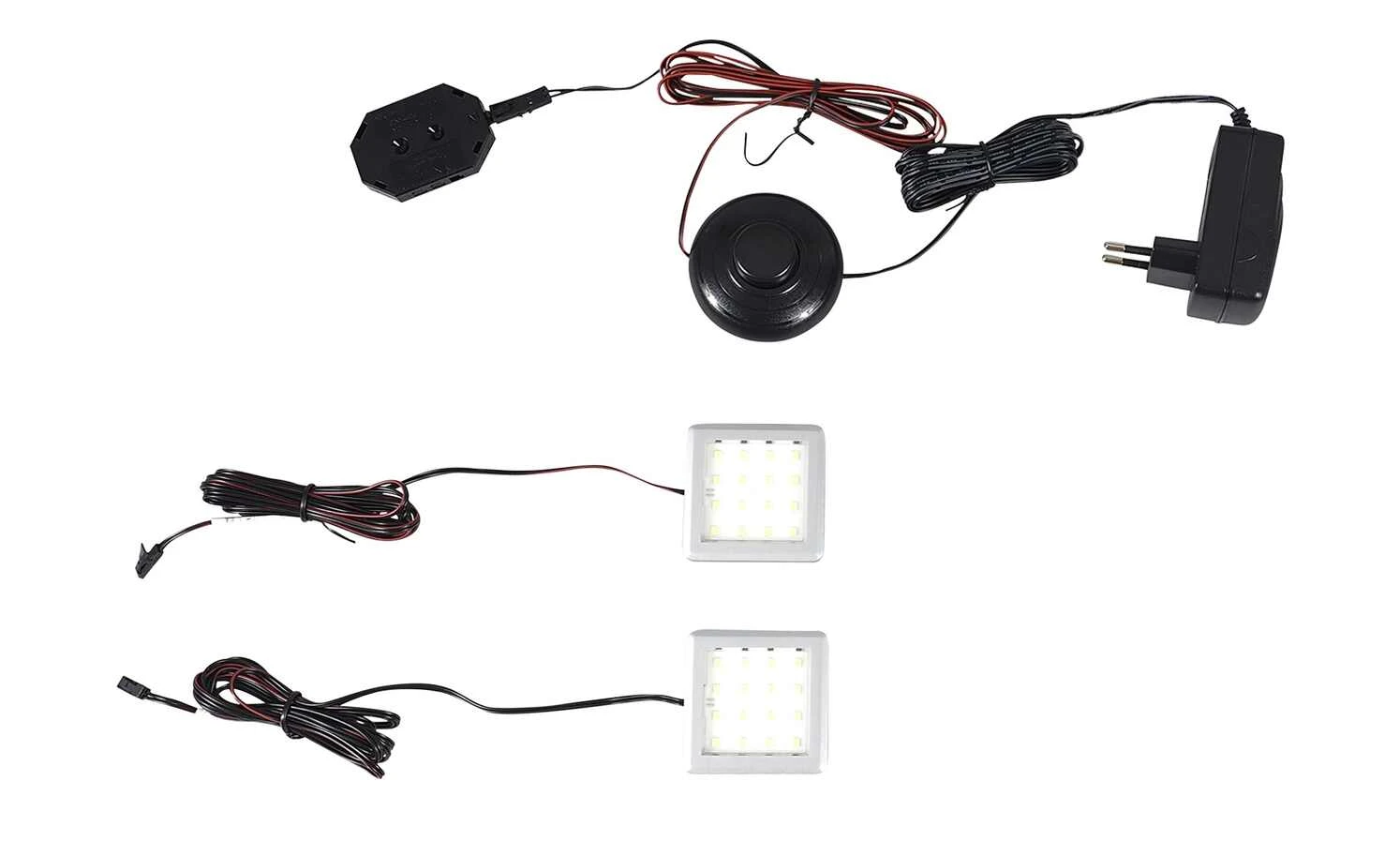 Gallery M Beleuchtung Yosh | Tageslichtweiß (>5.000 K) Unterbauleuchte mit 2x LED-Leuchte, je 1,5 Watt 1 Gallery M Beleuchtung Yosh | Tageslichtweiß (>5.000 K) Unterbauleuchte mit 2x LED-Leuchte, je 1,5 Watt