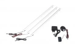 Gallery M Beleuchtung Yosh | Warmweiß  (<3.300 K) 3er-Set Holzbodenbeleuchtung