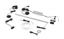 uno Beleuchtungs Set Wohnwand Karbo