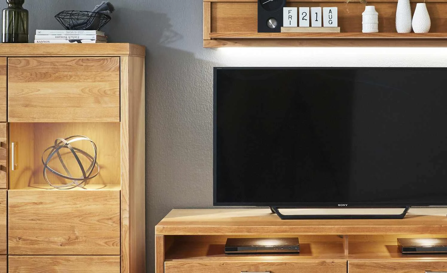 Woodford Beleuchtungs-Set für Wohnwand Lobos II 4 Woodford Beleuchtungs-Set für Wohnwand Lobos II – Bild 4