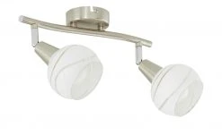 Deckenstrahler, 2-flammig, Glas weis/transparent 7 Deckenstrahler, 2-flammig, Glas weis/transparent -Innenleuchten Verkaufsladen 323294501 2 202101272237