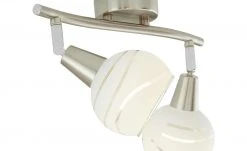 Deckenstrahler, 2-flammig, Glas weis/transparent 8 Deckenstrahler, 2-flammig, Glas weis/transparent -Innenleuchten Verkaufsladen 323294501 3 202101272237