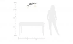 Paul Neuhaus LED- Deckenstrahler, 2-flammig, IP44 -Innenleuchten Verkaufsladen 663199 6 202106042233
