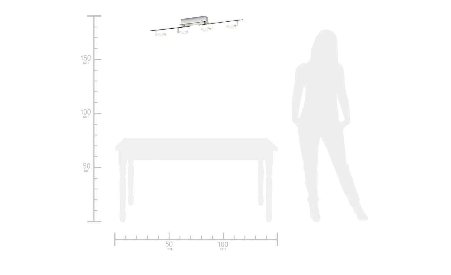 Paul Neuhaus LED-Deckenstrahler mit 4 ringförmigen Spots 4 Paul Neuhaus LED-Deckenstrahler mit 4 ringförmigen Spots – Bild 4