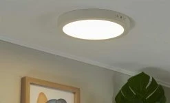 LED-Deckenleuchte, rund, weiß matt ´groß` | 17|W