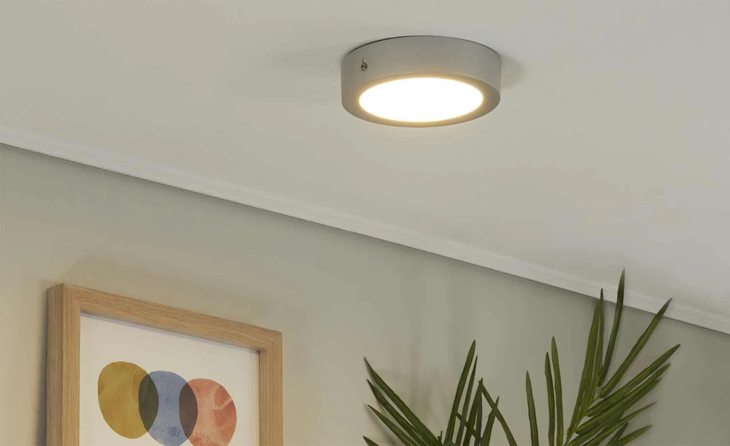 LED-Paneel, chrom matt, rund ´klein´ | 11|W 1 LED-Paneel, chrom matt, rund ´klein´ | 11|W