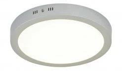 LED-Panel, chrom matt, rund ´mittel´ | 18|W -Innenleuchten Verkaufsladen 663559 2 202109171234