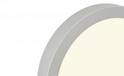 LED-Panel, chrom matt, rund ´mittel´ | 18|W -Innenleuchten Verkaufsladen 663559 6 202109171234