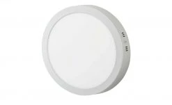 LED-Panel, chrom matt, rund ´mittel´ | 18|W -Innenleuchten Verkaufsladen 663559 7 202109171234