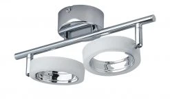 KHG LED-Deckenstrahler, 2-flammig, Acrylringe -Innenleuchten Verkaufsladen 663685 2 202106211241