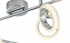 KHG LED-Deckenstrahler, 6-flammig mit Acrylringen -Innenleuchten Verkaufsladen 663688 3 201811271520