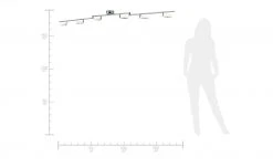 KHG LED-Deckenstrahler, 6-flammig mit Acrylringen -Innenleuchten Verkaufsladen 663688 4 202002202235