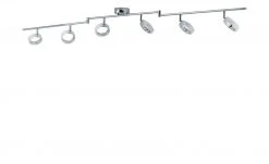 KHG LED-Deckenstrahler, 6-flammig mit Acrylringen -Innenleuchten Verkaufsladen 663688 6 202106211241