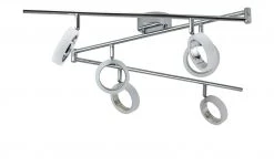 KHG LED-Deckenstrahler, 6-flammig mit Acrylringen -Innenleuchten Verkaufsladen 663688 7 202106211241