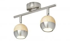 KHG LED-Spot, 2-flammig mit Holz 9 KHG LED-Spot, 2-flammig mit Holz -Innenleuchten Verkaufsladen 663849 4 201908232339