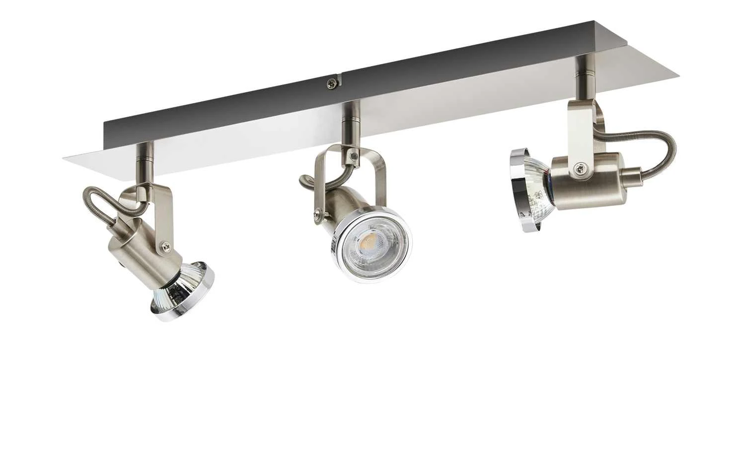 KHG Spot, 3-flammig, Nickel matt 3 KHG Spot, 3-flammig, Nickel matt – Bild 3