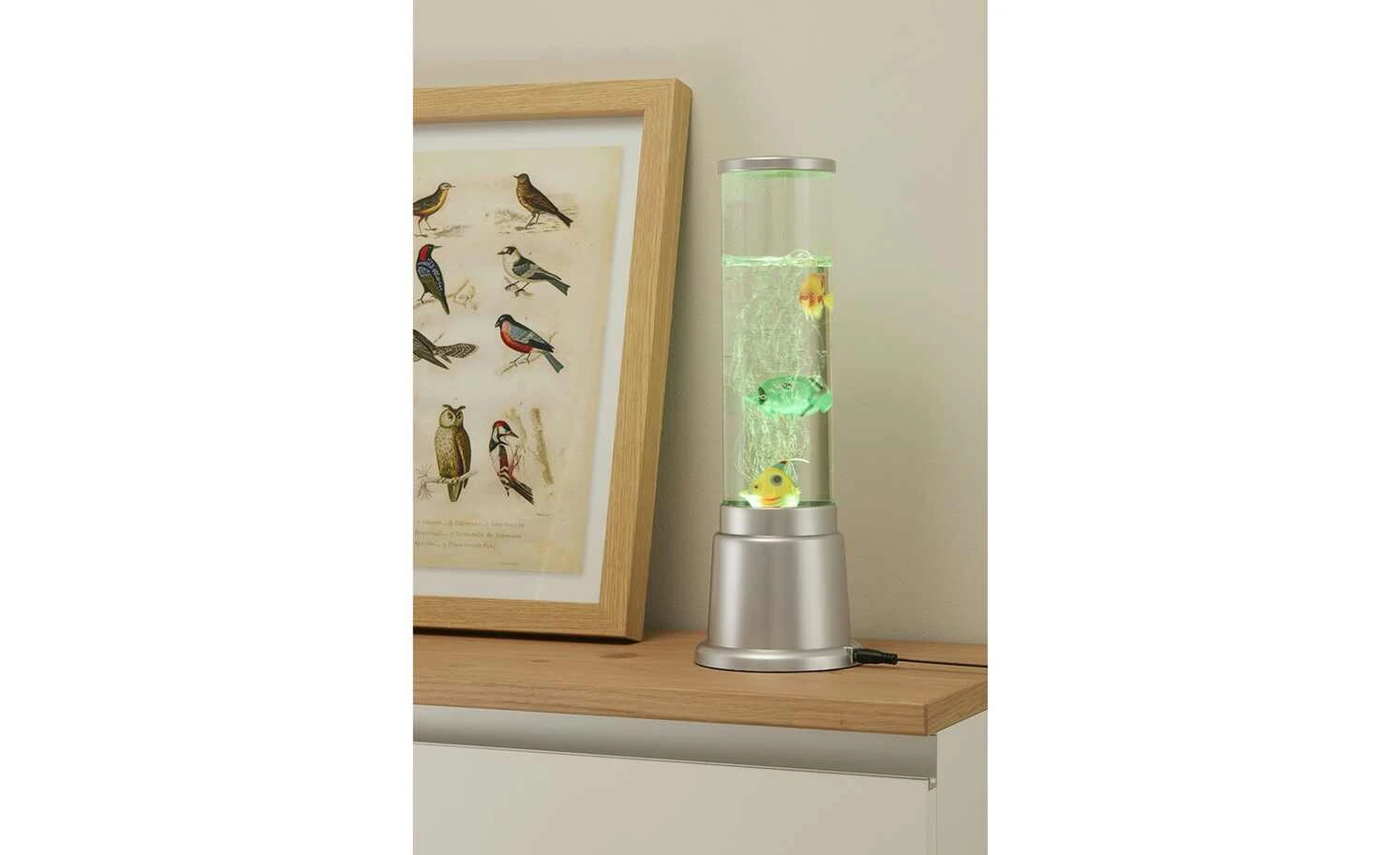 Paul Neuhaus Wassersäule mit Kunstfischen und Farbwechsel 1 Paul Neuhaus Wassersäule mit Kunstfischen und Farbwechsel