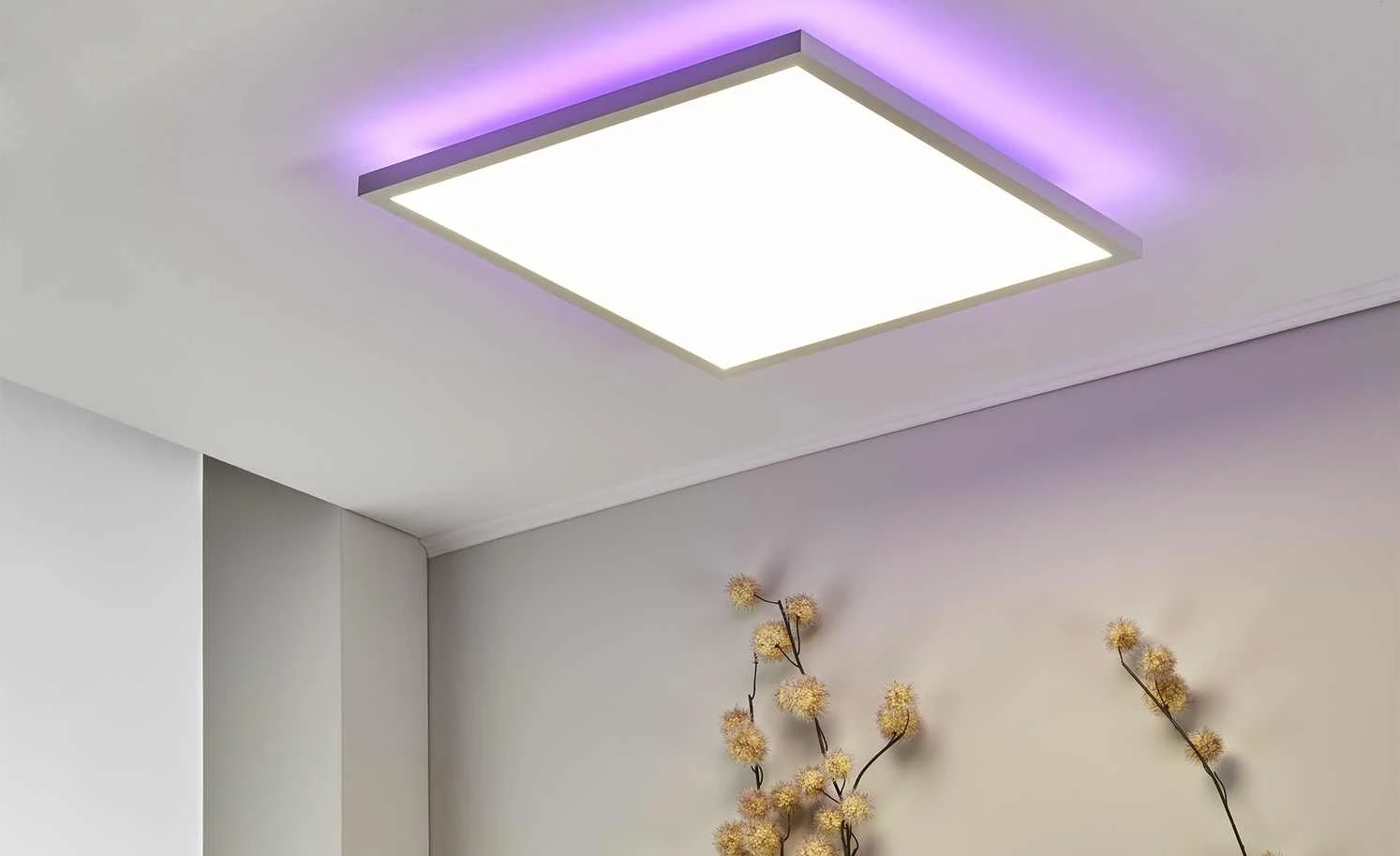 Meisterleuchten LED-Deckenpanel 1-flammig, weiß | 35|W 1 Meisterleuchten LED-Deckenpanel 1-flammig, weiß | 35|W