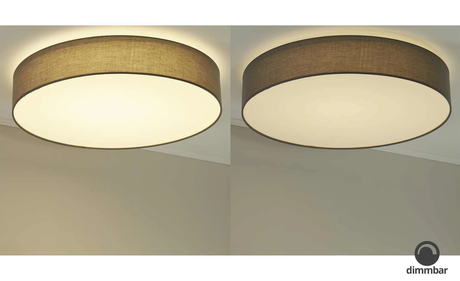 KHG LED-Deckenleuchte | Grau 2 KHG LED-Deckenleuchte | Grau – Bild 2